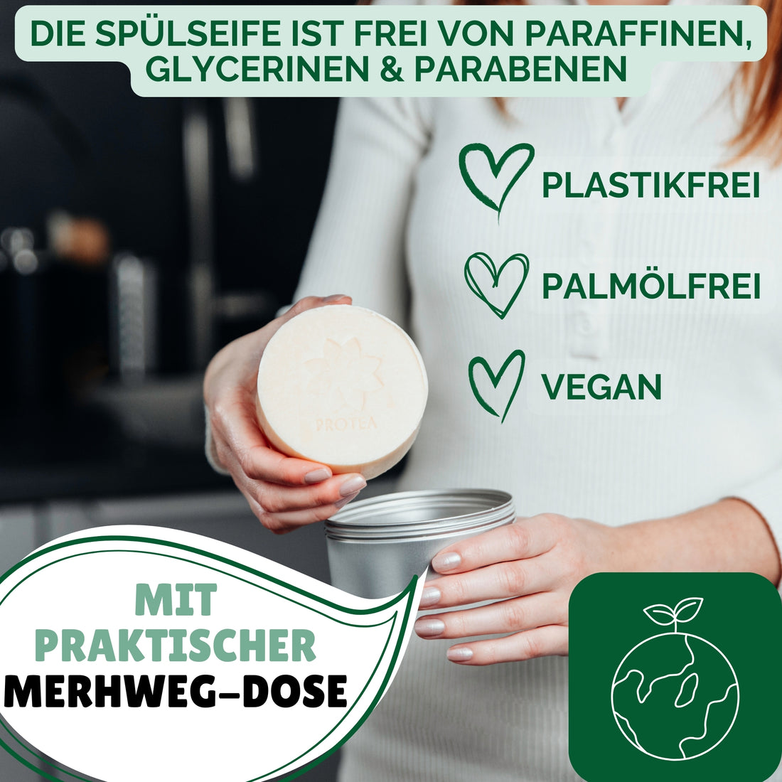 Festes Spülmittel | Gurke