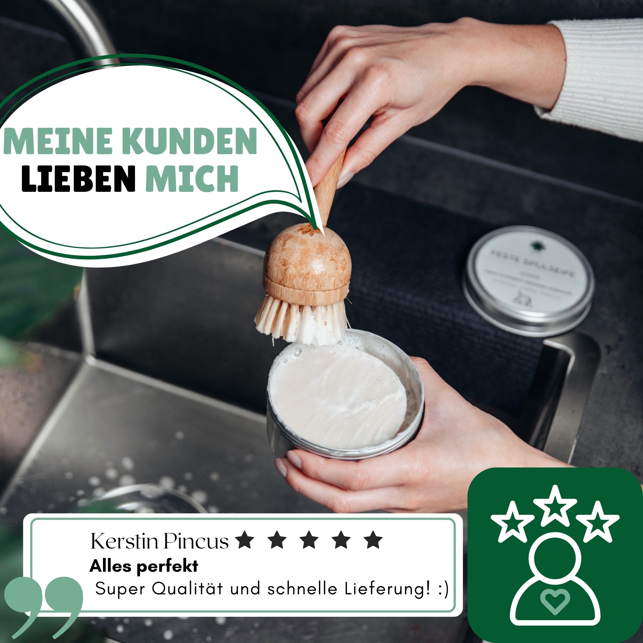 Spülbürsten für jeden Zweck. Umweltfreundliche Küchenhelfer aus Bambusholz und Sisal-, Palm- und Kokosfasern