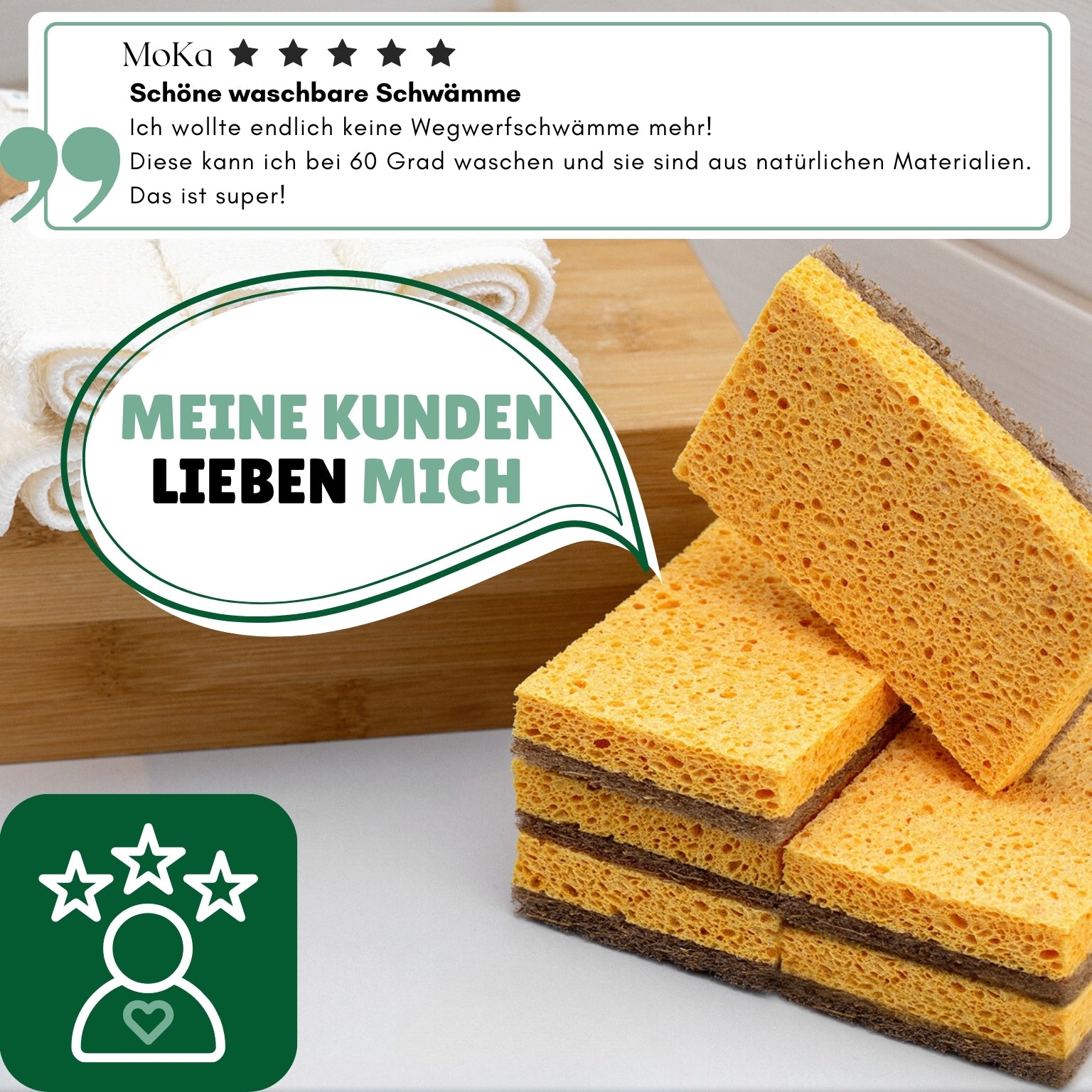 Öko-Spülschwämme
