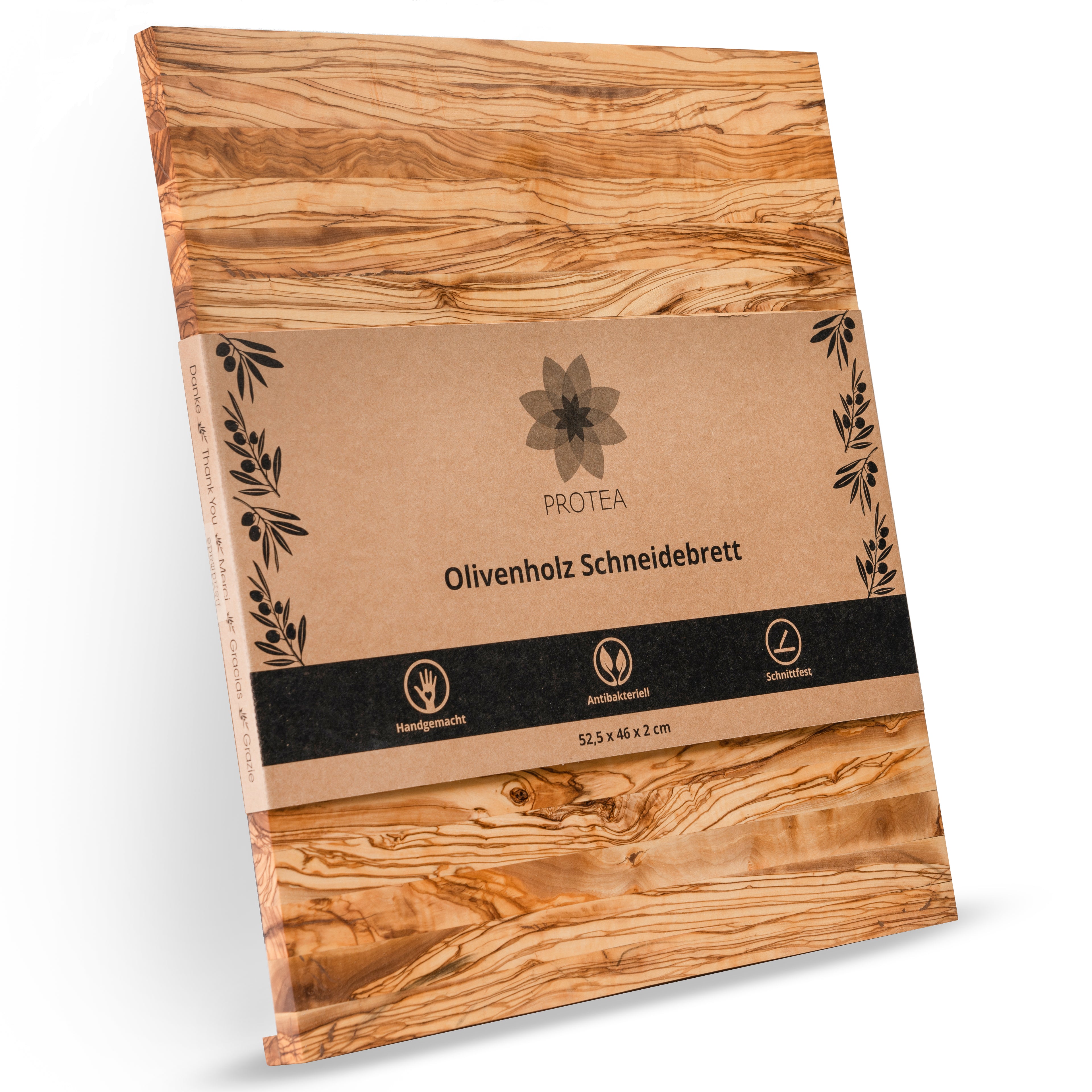 Unser handgemachtes Olivenholzbrett ist ein schönes Schneidebrett aus Olivenholz. Bretter aus Olivenholz sind besonders hygienisch und daher für die Küche besonders gut geeignet