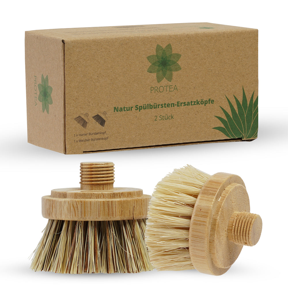 Ersatzköpfe Spül-/ Topfbürste, 2er Set